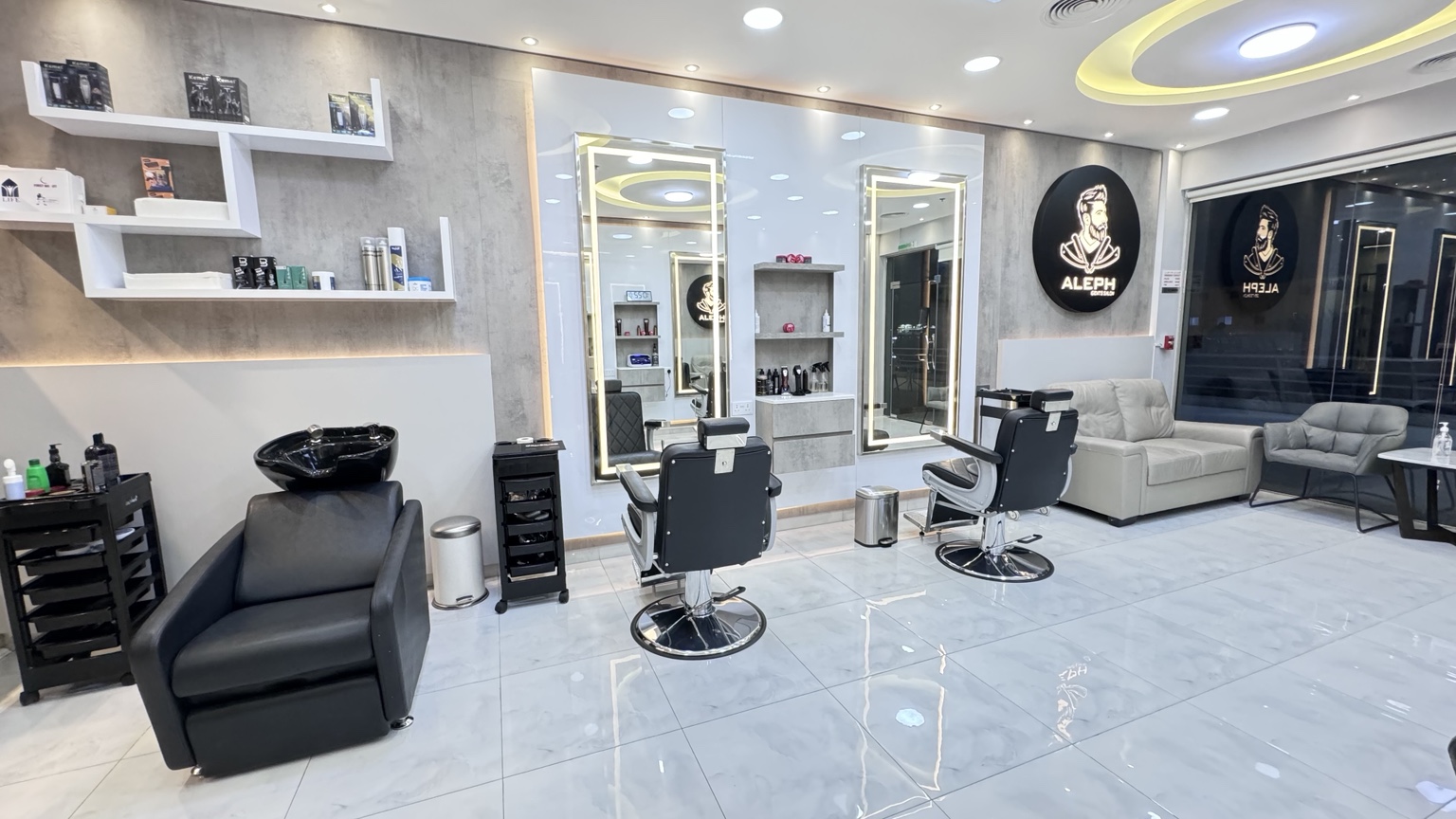 Aleph Gents Salon interior