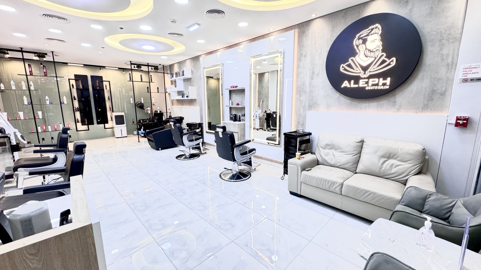 Aleph barber stations